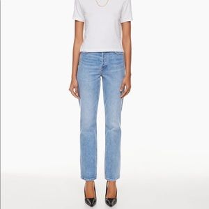 Aritzia Denim Forum Arlo High Rise Straight